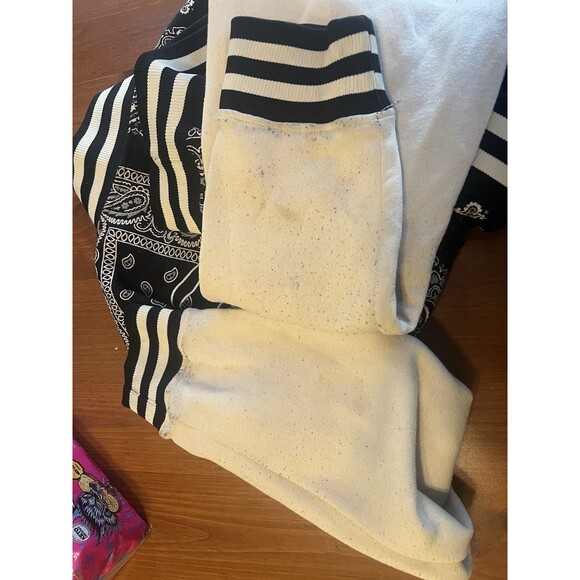 Dogg Supply Snoop Dogg Varsity Jacket 2XL Bandana Black White Hip Hop - Picture 9 of 9